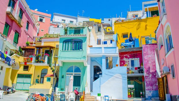Italien, Insel Procida im Golf von Neapel