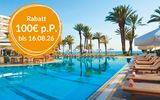 Poolanlage mit Liegen, Button 