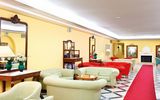 Lobby im Hotel Villa Maria bei Sorrent in Italien